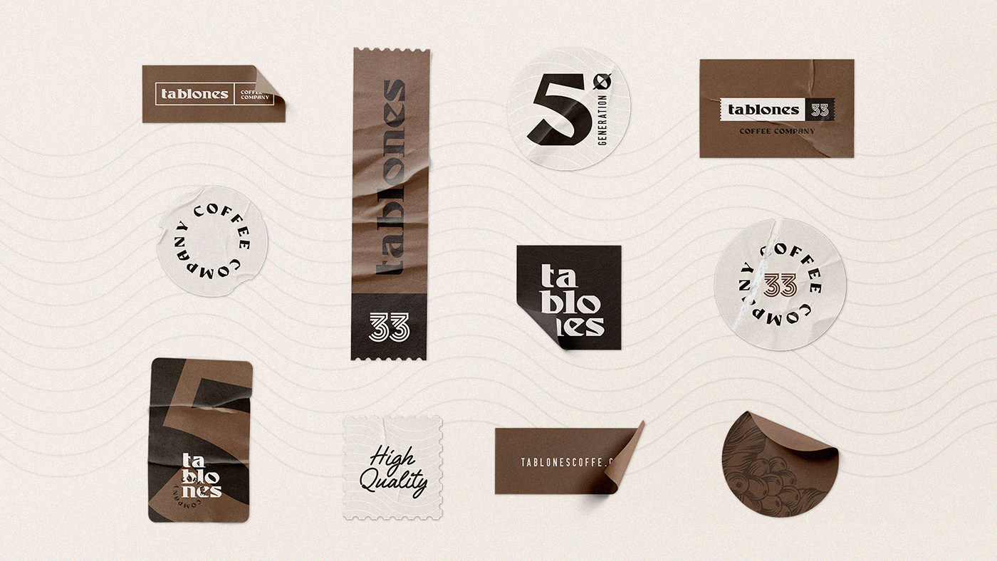 Tablones Coffee 品牌形象