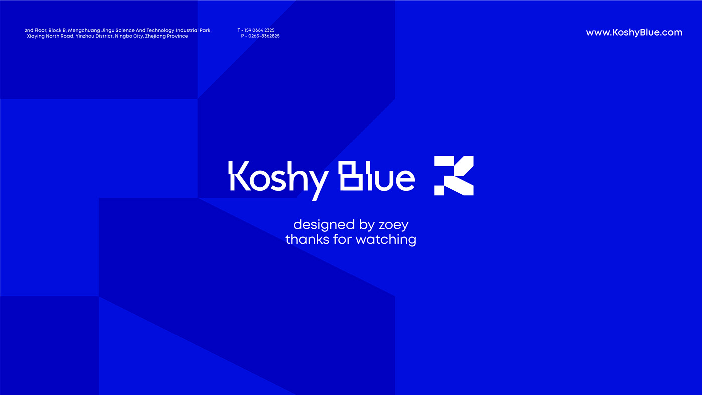 KoshyBlue 品牌形象 KoshyBlue 品牌形象