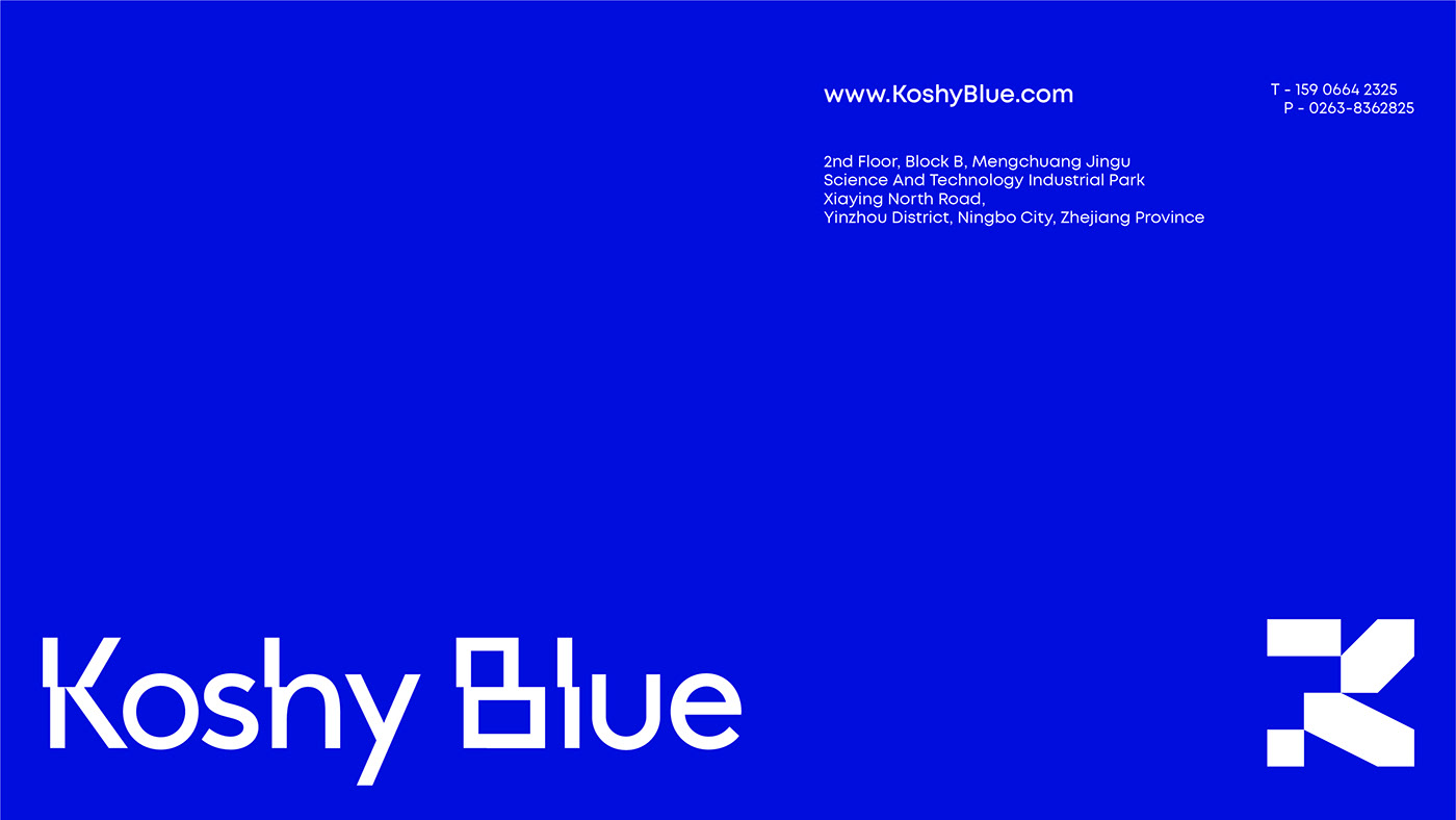 KoshyBlue 品牌形象 KoshyBlue 品牌形象