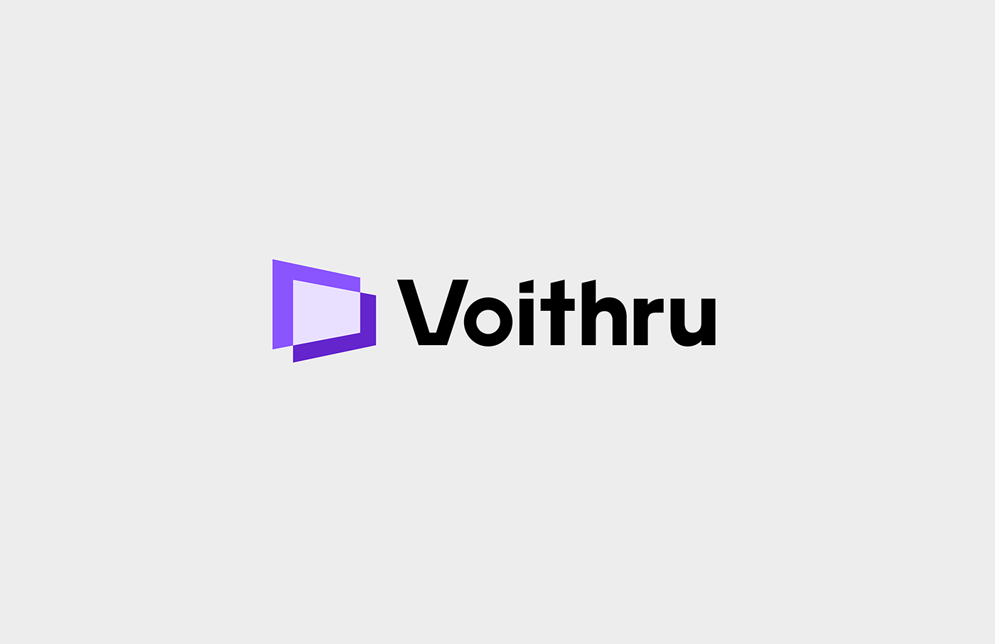 Voithru 品牌標志英文組合