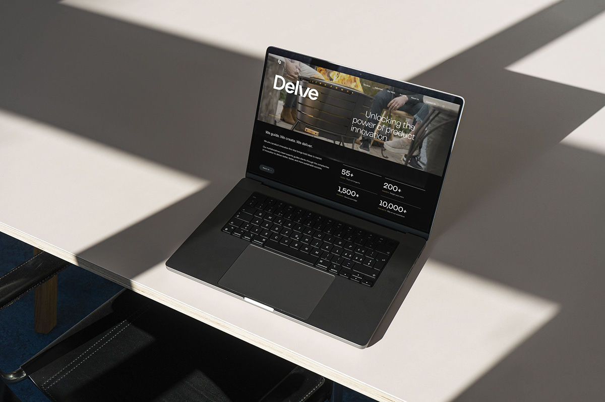 Delve 產(chǎn)品創(chuàng)新品牌形象