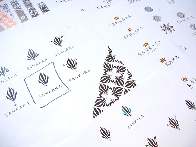 桑卡拉酒店品牌輔助圖形