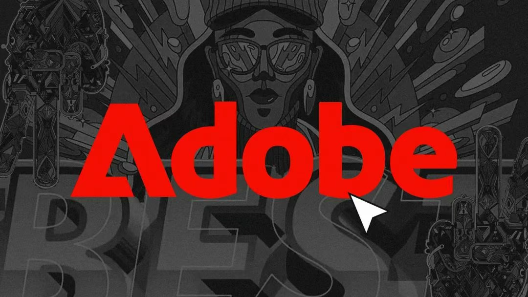 極簡進化：Adobe 新標字母A去掉邊框，用紅色減法詮釋創意工具的未來感